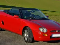 Gebraucht MG F 120 PS (88 kW) 1999 Rot Cabrio