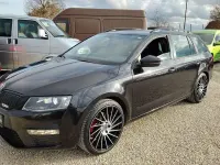 Brugt Skoda Octavia RS 184 HK (135 kW) 2016 Sort Stationcar