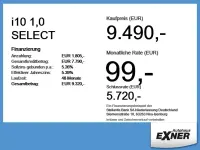 Gebraucht Hyundai i10 Select 100 PS (73 kW) 2020 Weiß Kleinwagen