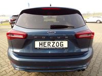 Gebraucht Ford Focus ST-Line X 125 PS (91 kW) 2023 Chromablau metallic Kombi