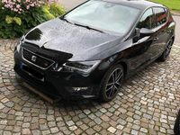 Usata Seat Leon FR 184 CV (135 kW) 2016 Nero Utilitaria