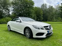Gebraucht Mercedes E200 AMG line 184 PS (135 kW) 2013 Weiß Cabrio
