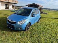 Gebraucht Opel Agila 68 PS (50 kW) 2008 Blau Kleinwagen