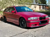 Gebraucht BMW 323 170 PS (125 kW) 1998 Rot Kombi