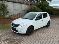 Gebraucht Dacia Sandero 75 PS (55 kW) 2009 Weiß Kleinwagen