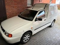 Gebraucht VW Caddy 63 PS (46 kW) 2002 Weiß Van / Kleinbus