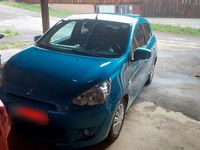 Second-hand Mitsubishi Space Star 80 CP (58 kW) 2013 Albastru Monovolum