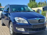 Gebraucht Skoda Fabia Family 86 PS (63 kW) 2011 Blau Kombi