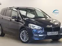 Gebraucht BMW 218 Gran Tourer Luxury Line 140 PS (102 kW) 2018 Blau Van / Kleinbus