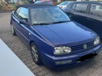 Gebraucht VW Golf Cabriolet 90 PS (66 kW) 1996 Blau Cabrio