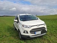 Gebraucht Ford Ecosport Titanium 125 PS (91 kW) 2016 Weiß SUV