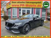 Gebraucht Mercedes E400 340 PS (250 kW) 2019 Schwarz (obsidianschwarz) Cabrio