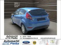 Gebraucht Ford Fiesta Trend 82 PS (60 kW) 2010 Vision blau metallic Kleinwagen