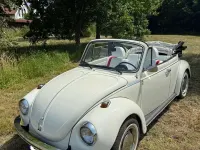 Gebraucht VW Käfer Karmann 73 PS (53 kW) 1973 Weiß Cabrio