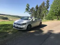 Gebraucht VW Golf Cabriolet Exclusive 160 PS (117 kW) 2014 Weiß Cabrio