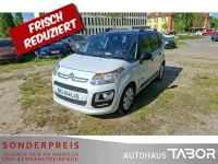 Gebraucht Citroën C3 Picasso 110 PS (80 kW) 2017 Farbe weiss perle perlmutt/met Van / Kleinbus