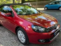 Gebraucht VW Golf Cabriolet 122 PS (89 kW) 2013 Rot Cabrio