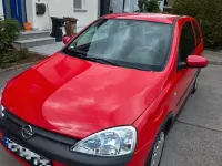 Brugt Opel Corsa 75 HK (55 kW) 2002 Rød Hatchback