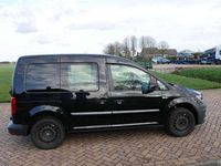 Gebraucht VW Caddy Trendline 75 PS (55 kW) 2018 Schwarz Van / Kleinbus