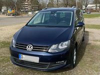 Gebraucht VW Sharan 177 PS (130 kW) 2013 Blau Van / Kleinbus