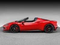 Second-hand Ferrari 296 829 CP (609 kW) 2025 Roșu Cabrio