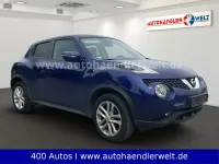 Gebraucht Nissan Juke Acenta 110 PS (80 kW) 2016 Ink blue metallic SUV