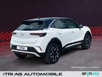 Gebraucht Opel Mokka-e Elegance 100 kW (136 PS) 2023 Arktis weiß / karbon schwarz SUV