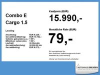 gebraucht Opel Combo-e Life Cargo 1.5 D *3-Sitzer*PDC*KLIMA*DAB*
