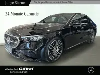 Gebraucht Mercedes E220 AMG 197 PS (144 kW) 2025 Lack obsidianschwarz Limousine