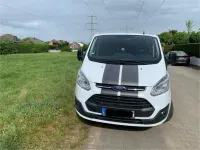 Gebraucht Ford Transit Custom 125 PS (91 kW) 2016 Weiß Van / Kleinbus