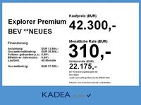 Neu Ford Explorer Premium 210 kW (286 PS) 2025 Frost weiß SUV