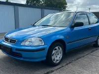 Gebraucht Honda Civic LS 114 PS (83 kW) 1998 Blau Limousine