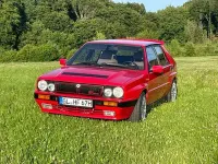 Gebraucht Lancia Delta 211 PS (155 kW) 1988 Rot Kleinwagen