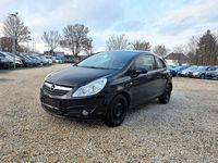 Gebraucht Opel Corsa Edition 80 PS (58 kW) 2008 Schwarz Kleinwagen