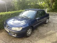 Gebraucht Peugeot 306 Cabriolet 88 PS (64 kW) 1999 Blau Cabrio