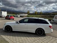 Gebraucht Mercedes C350 AMG line 306 PS (225 kW) 2012 Weiß Kombi