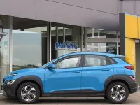 Gebraucht Hyundai Kona Select 141 PS (103 kW) 2021 Blau SUV