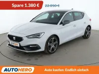 Używany Seat Leon FR 190 KM (139 kW) 2023 Biały Sedan/Limuzyna