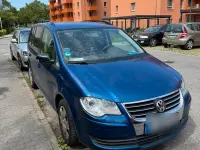 Gebraucht VW Touran 140 PS (102 kW) 2007 Blau Van / Kleinbus