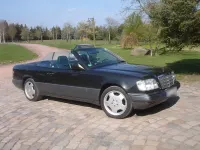 Gebraucht Mercedes E200 136 PS (100 kW) 1995 Schwarz Cabrio