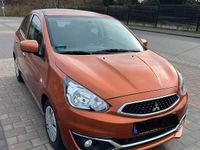 Gebraucht Mitsubishi Space Star 71 PS (52 kW) 2017 Orange Kleinwagen