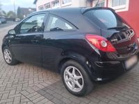 Gebraucht Opel Corsa 2008 Schwarz Kleinwagen
