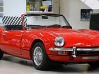 Gebraucht Triumph Spitfire 75 PS (55 kW) 1967 Rot Cabrio