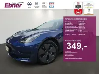 Gebraucht Tesla Model 3 RWD 239 kW (325 PS) 2022 Sonderlackierung dunkelblau me Limousine