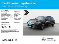 Gebraucht VW Golf VIII Goal 150 PS (110 kW) 2025 Grenadillschwarz metallic Limousine