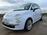 Gebraucht Fiat 500 69 PS (50 kW) 2010 Blau Cabrio