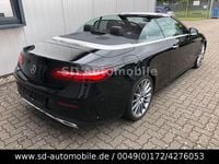Gebraucht Mercedes E300 AMG line 245 PS (180 kW) 2018 Obsidianschwarz Cabrio