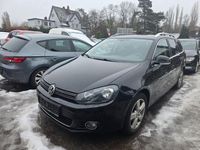 Gebraucht VW Golf VI Style 105 PS (77 kW) 2012 Schwarz Kleinwagen