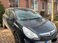 Gebraucht Opel Corsa Edition 87 PS (63 kW) 2011 Schwarz Kleinwagen