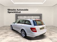 gebraucht Mercedes C180 T CGI AMG LINE Automatik Teilleder PDC